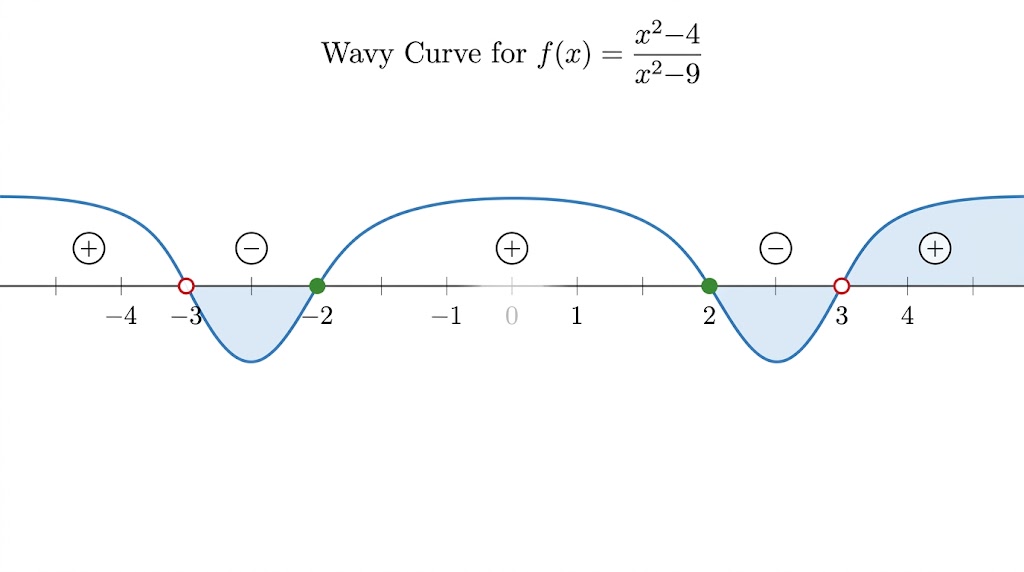 Problem 4 Wavy Curve Diagram